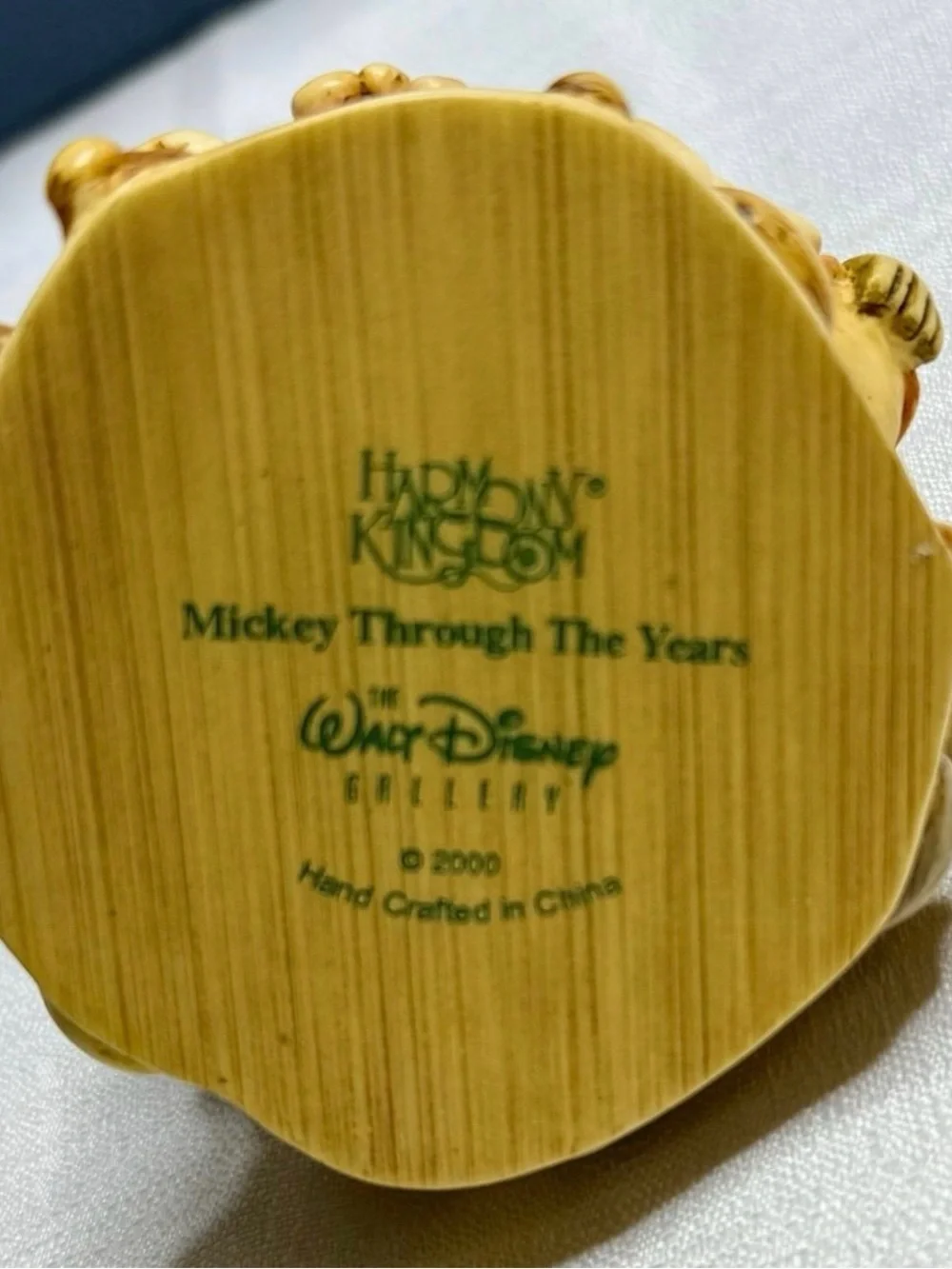 Vintage Disney Harmony Kingdom Mickey Through The Years Collectible Trinket Box
